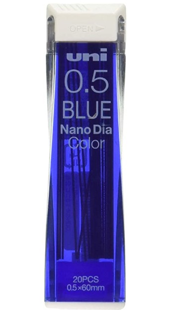 ユニ ナノダイヤ カラー芯 ブルー